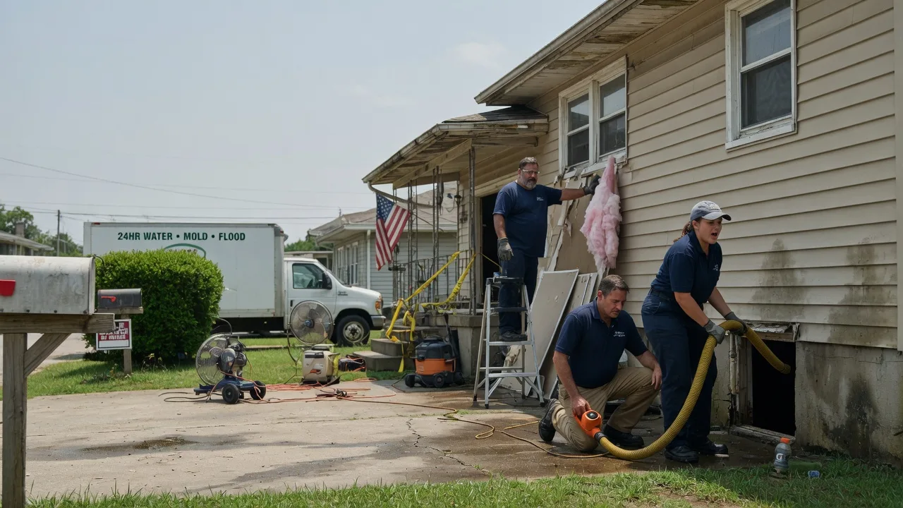 Water Damage Repair in Urbana, IA near me